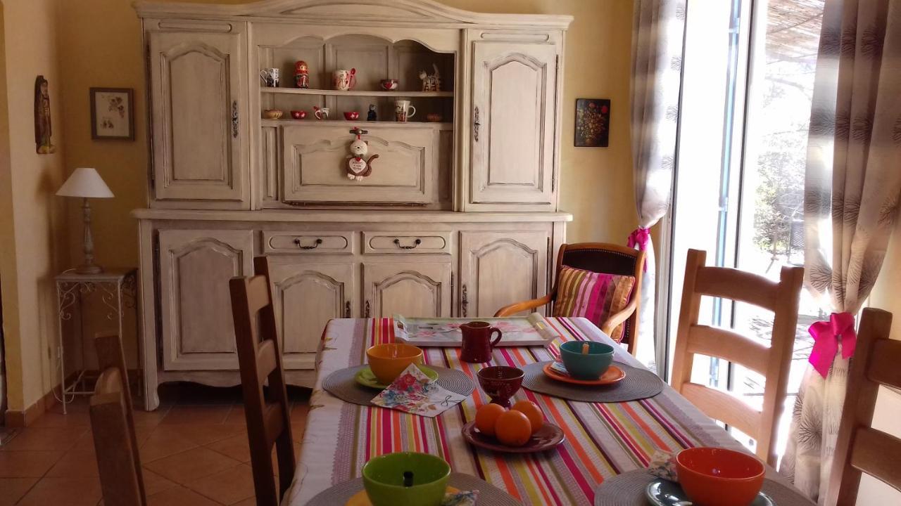 Les Chardons Bleus Bed & Breakfast Lorgues Eksteriør bilde